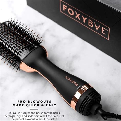 foxybae blow dryer|foxybae hair dryer brush reviews.